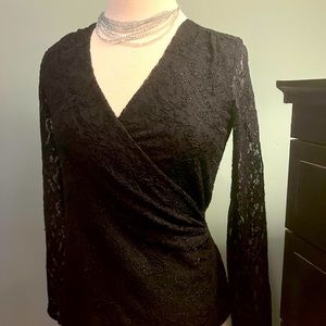 Lovely Alfani Lace Blouse, S